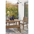 Janiyah 6pc Outdoor Dining Table Set