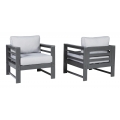 Amora Outdoor Lounge Chair (Set of 2)