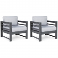 Amora Outdoor Lounge Chair (Set of 2)