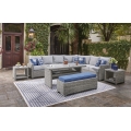 Naples Beach 8pc Outdoor Sectional Seating Set