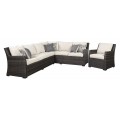 Easy Isle Outdoor Sectional & Chair Set