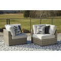 Calworth 10pc Outdoor Sectional Set