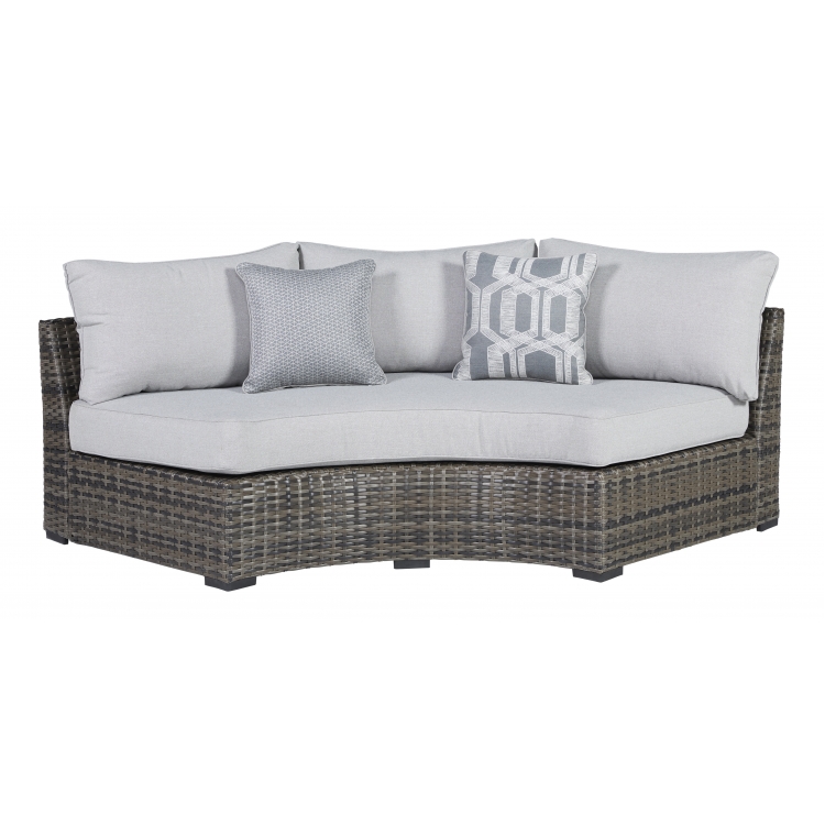 Harbor Court Outdoor Curved Loveseat