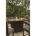 Paradise Trail 9pc Outdoor Square Table Set
