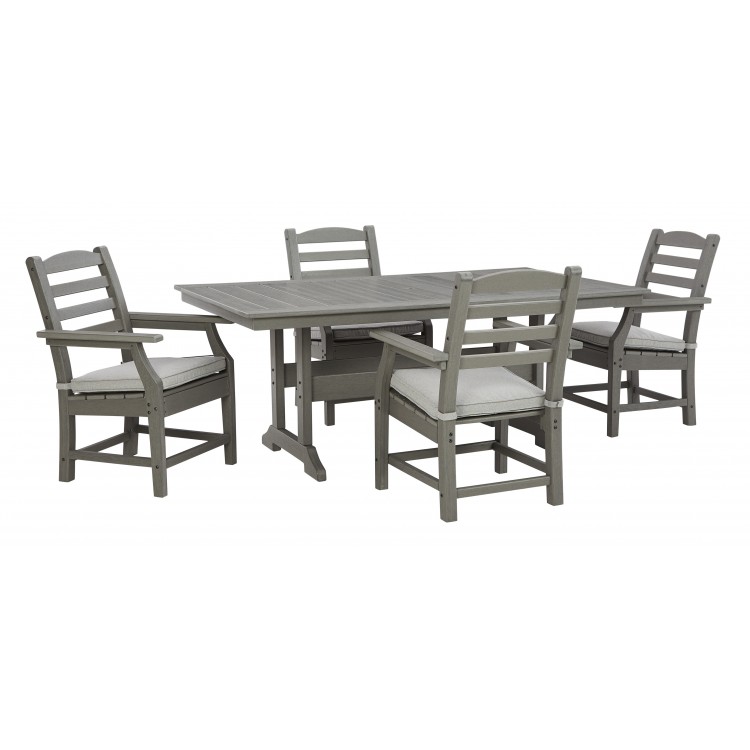 Visola 5pc Outdoor Rectangular Table Set
