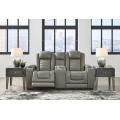 Backtrack Power Reclining Loveseat with Massage