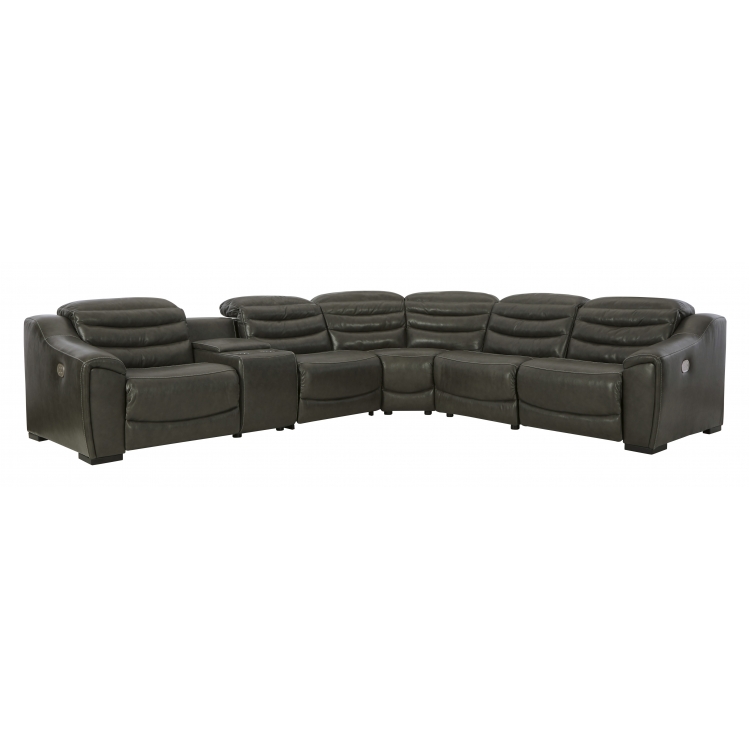 Center Line 6pc Power Reclining Sectional