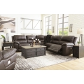 Dunleith 5pc Power Tri Reclining Sectional