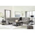 Dunleith 5pc Triple Power Reclining Sectional