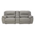 Dunleith Power Reclining Loveseat with Console