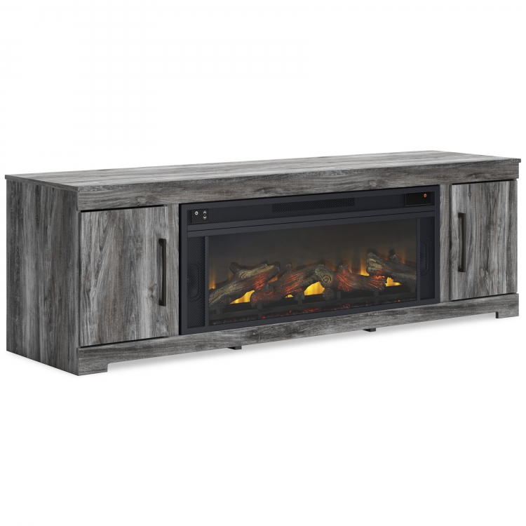 Baystorm - 73inch TV Stand with Electric Fireplace
