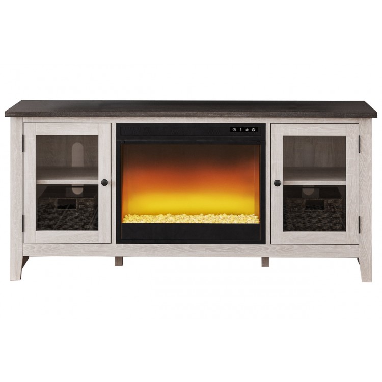 Dorrinson TV Stand 60inch with Electric Fireplace