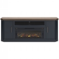 Landocken 83inch TV Stand with Electric Fireplace