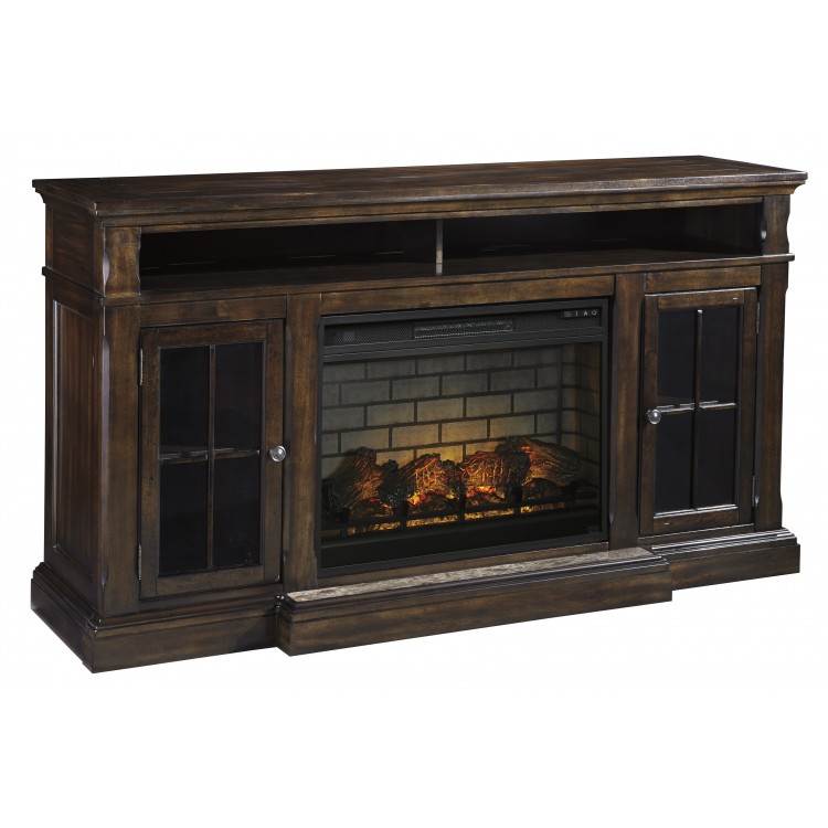 Roddinton TV Stand 72inch with Electric Fireplace