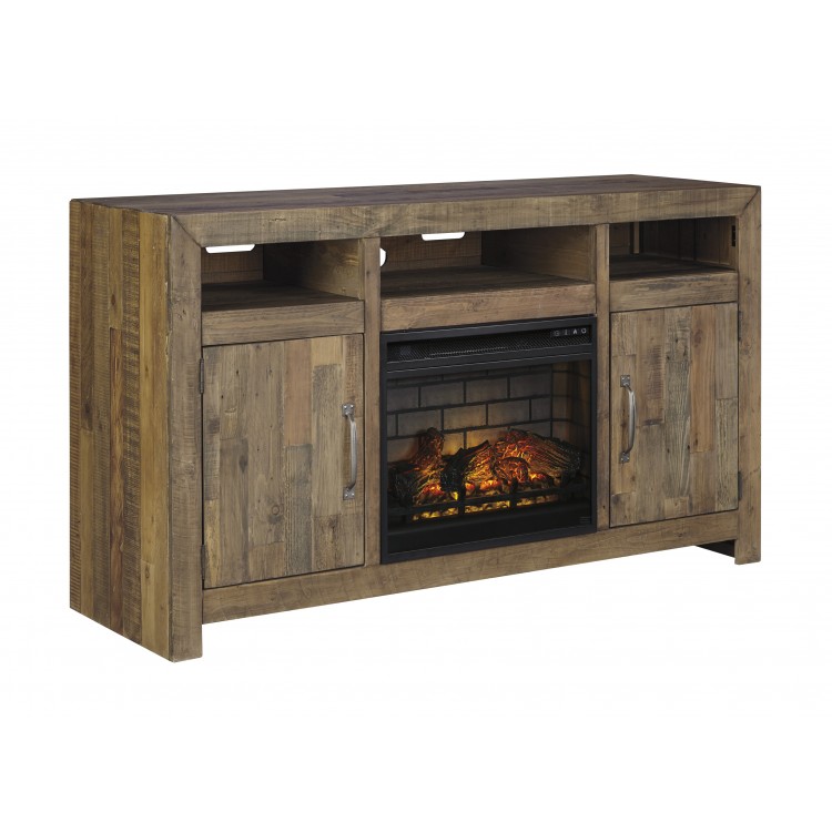 Sommerford TV Stand 62inch with Electric Fireplace